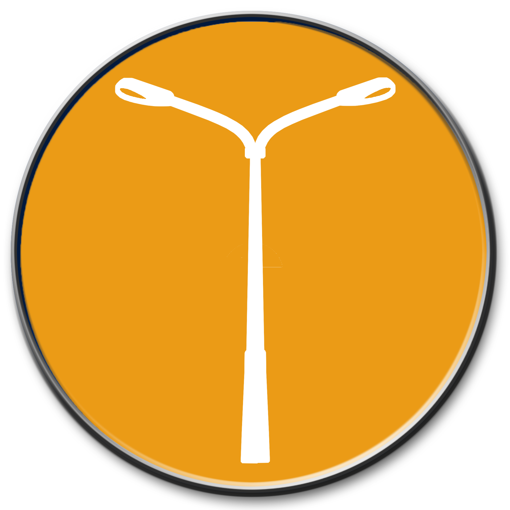 Symbol Straßenbeleuchtungsanlagen