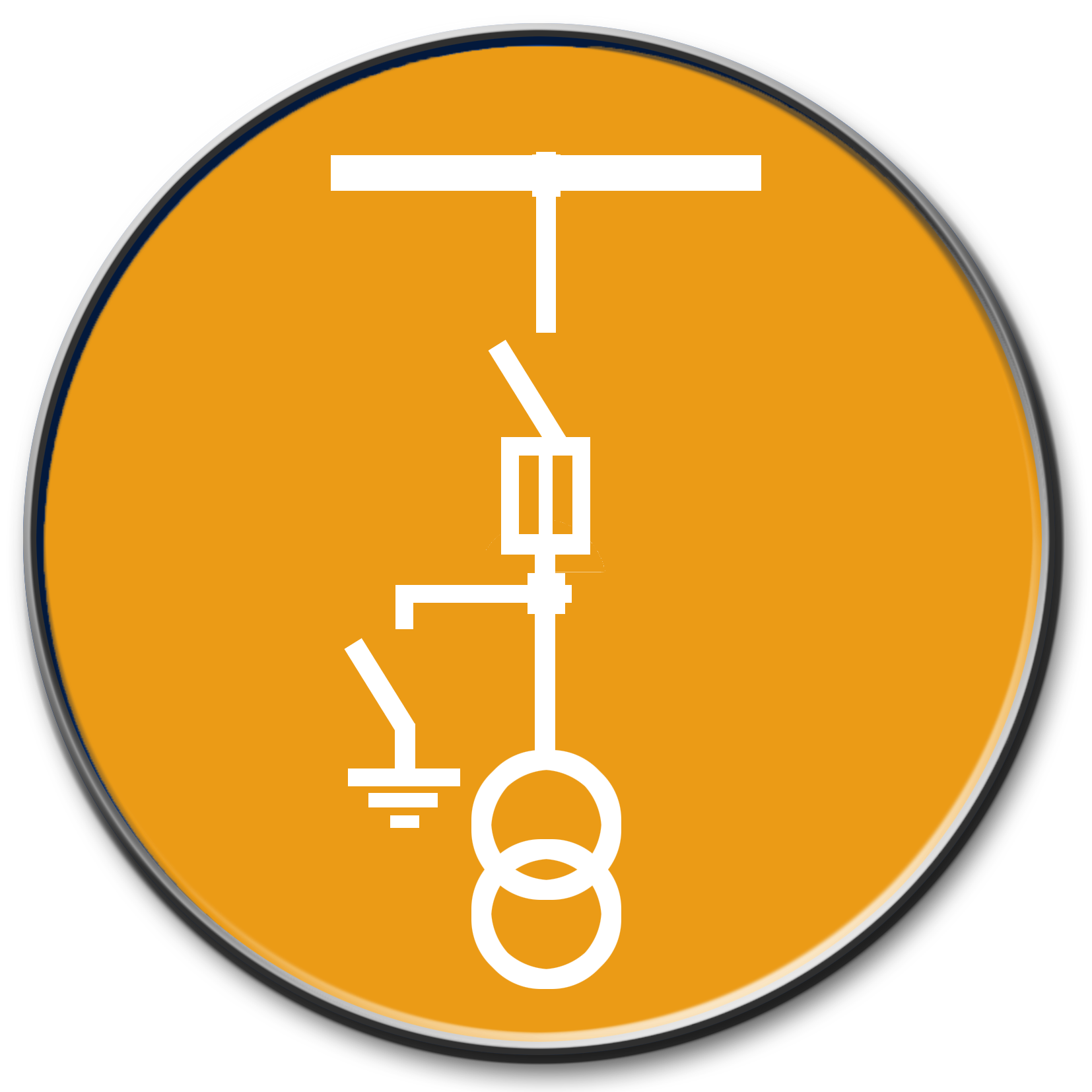 Symbol Schaltanlagen und Transformatorenstationen